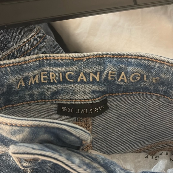 American Eagle High Waisted Holey Flares - Picture 4 of 4
